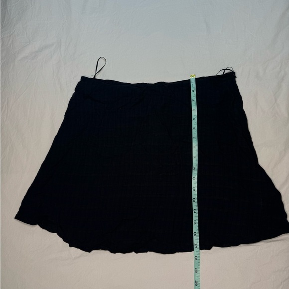 NWT - PRIMARK Skirt Linen Women’s 12 Black Classic Textured Fabric *NEW* - Picture 9 of 9